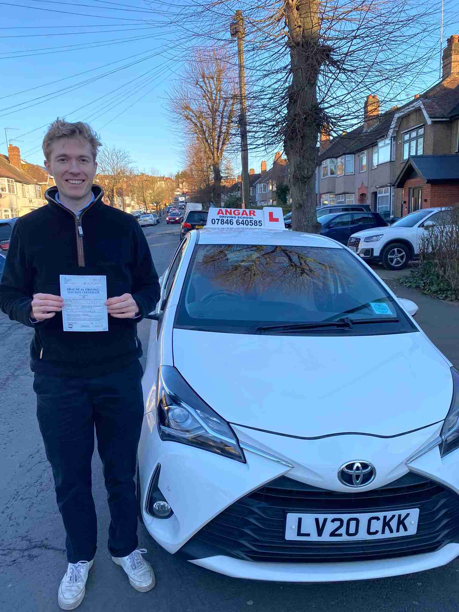 Manual driving test pass