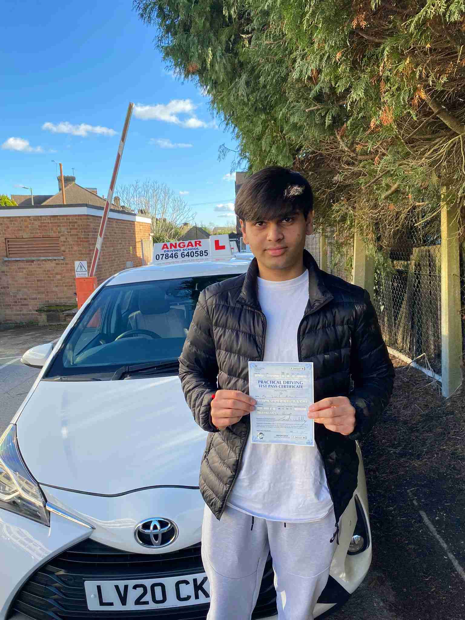 Manual driving test pass