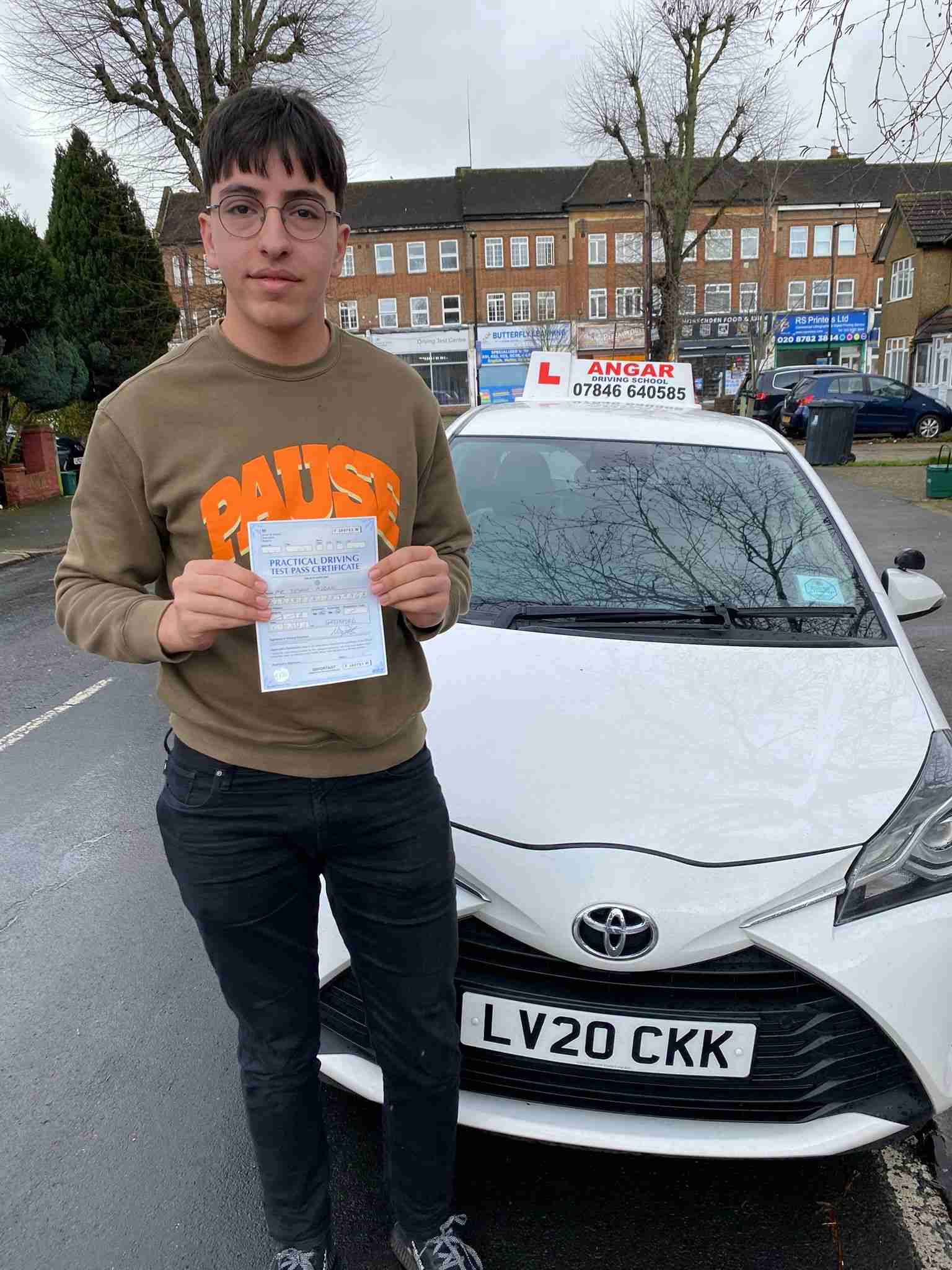 Manual driving test pass