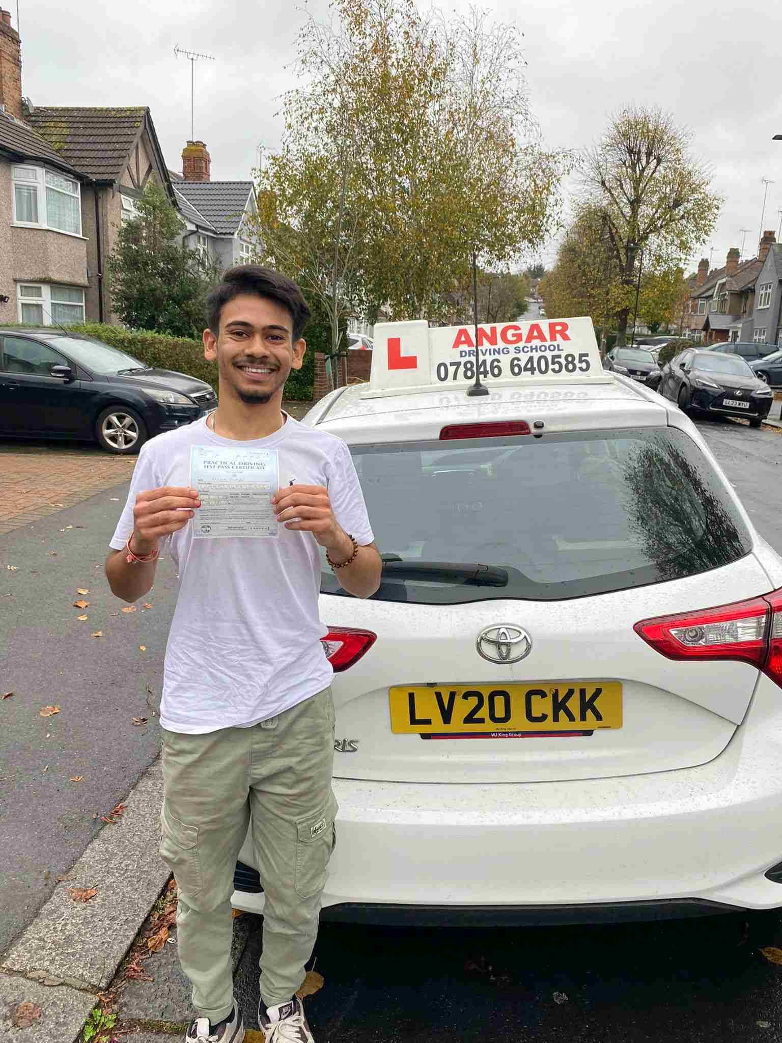 Manual driving test pass