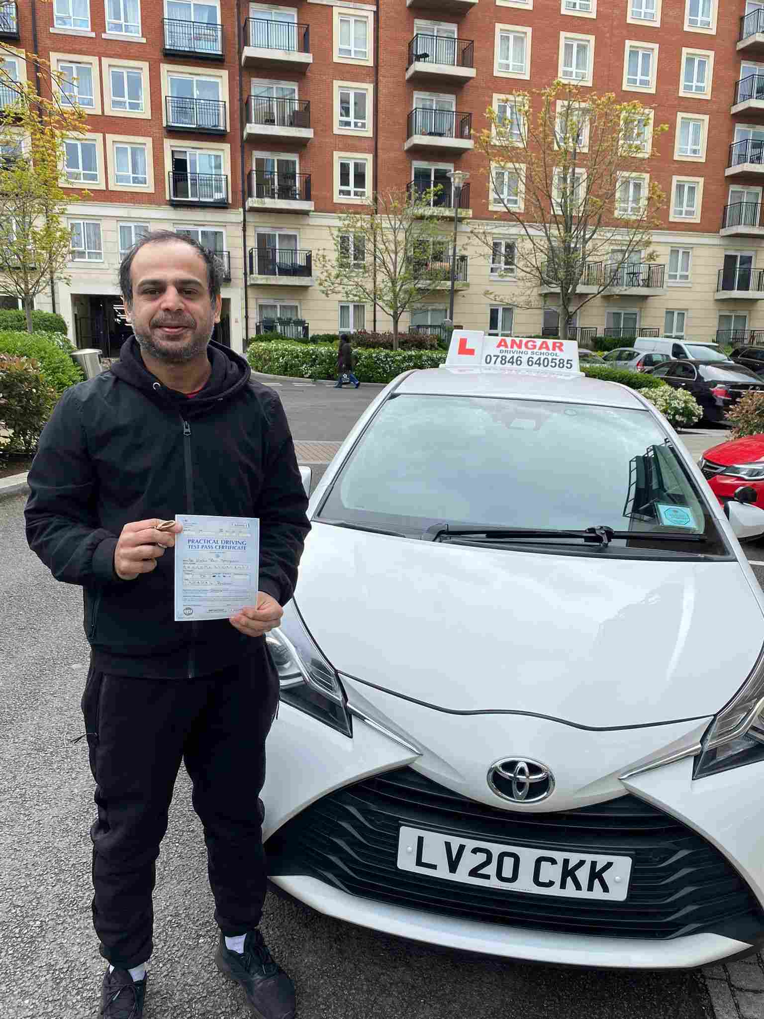 Manual driving test pass