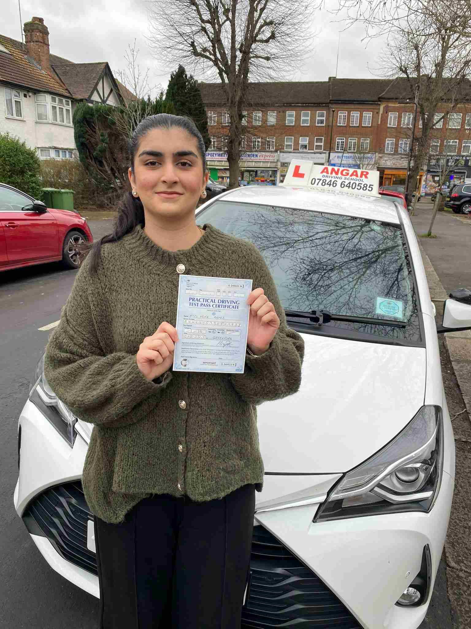 Manual driving test pass
