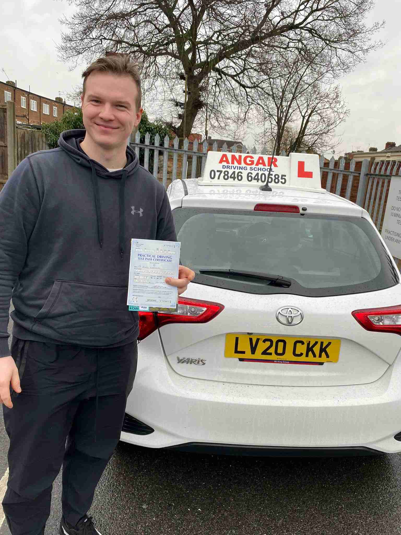 Manual driving test pass