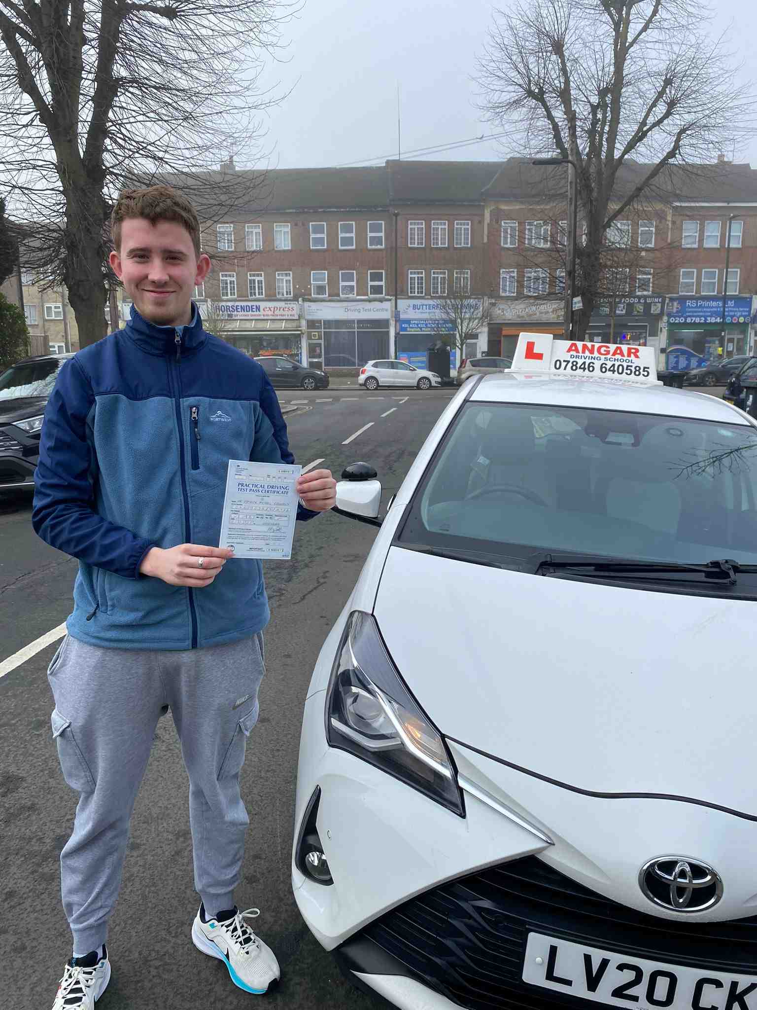 Manual driving test pass