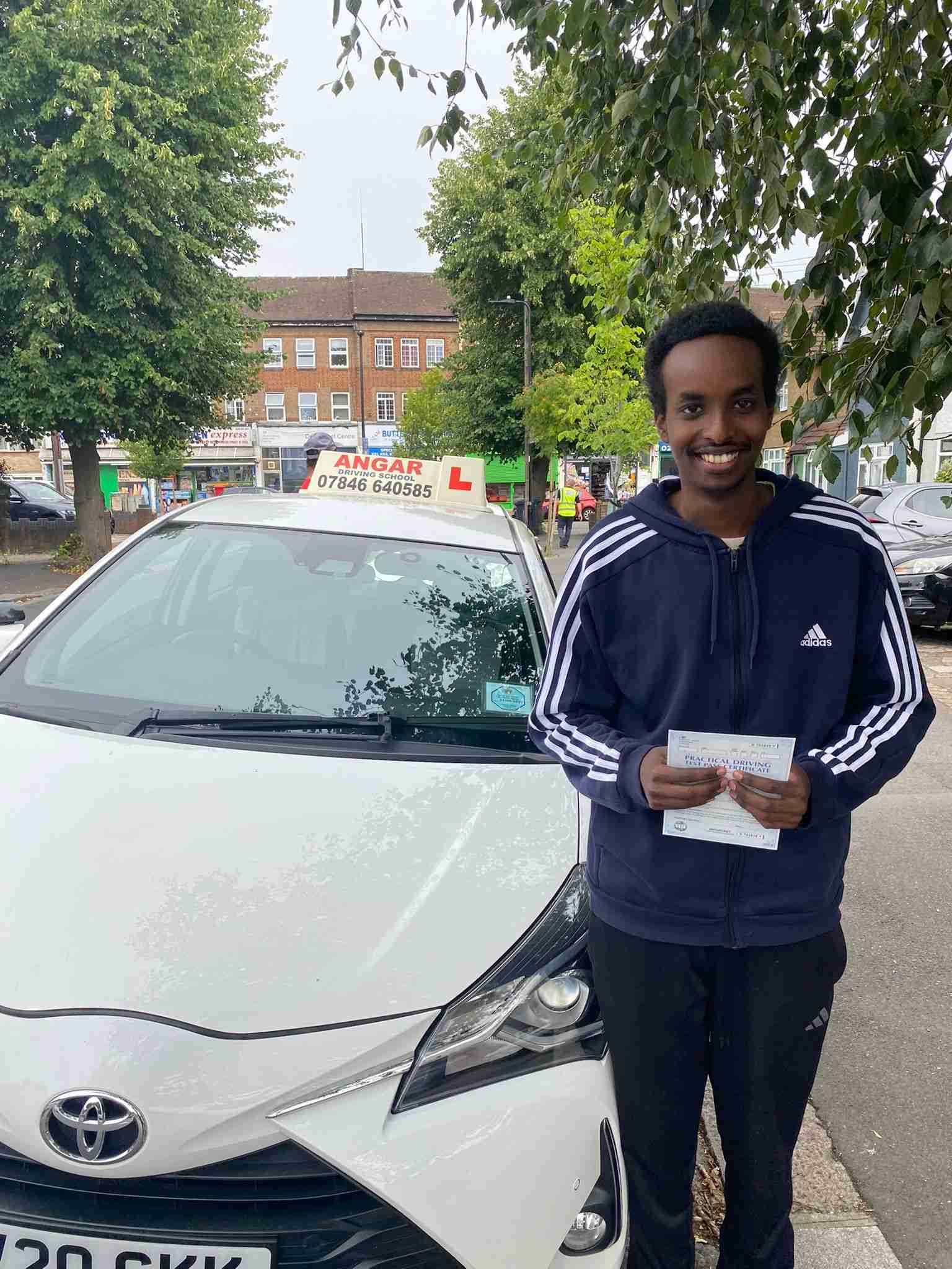 Manual driving test pass