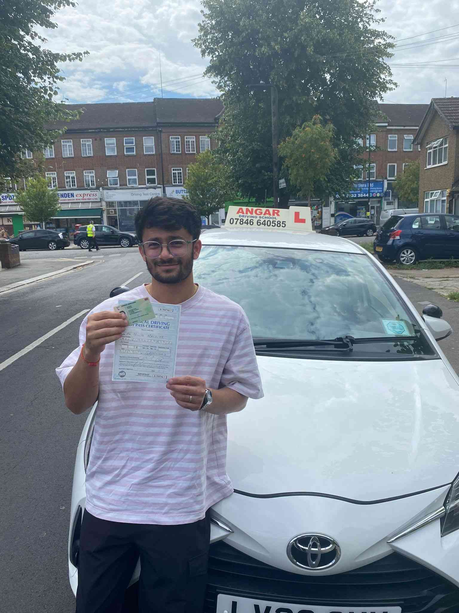 Manual driving test pass