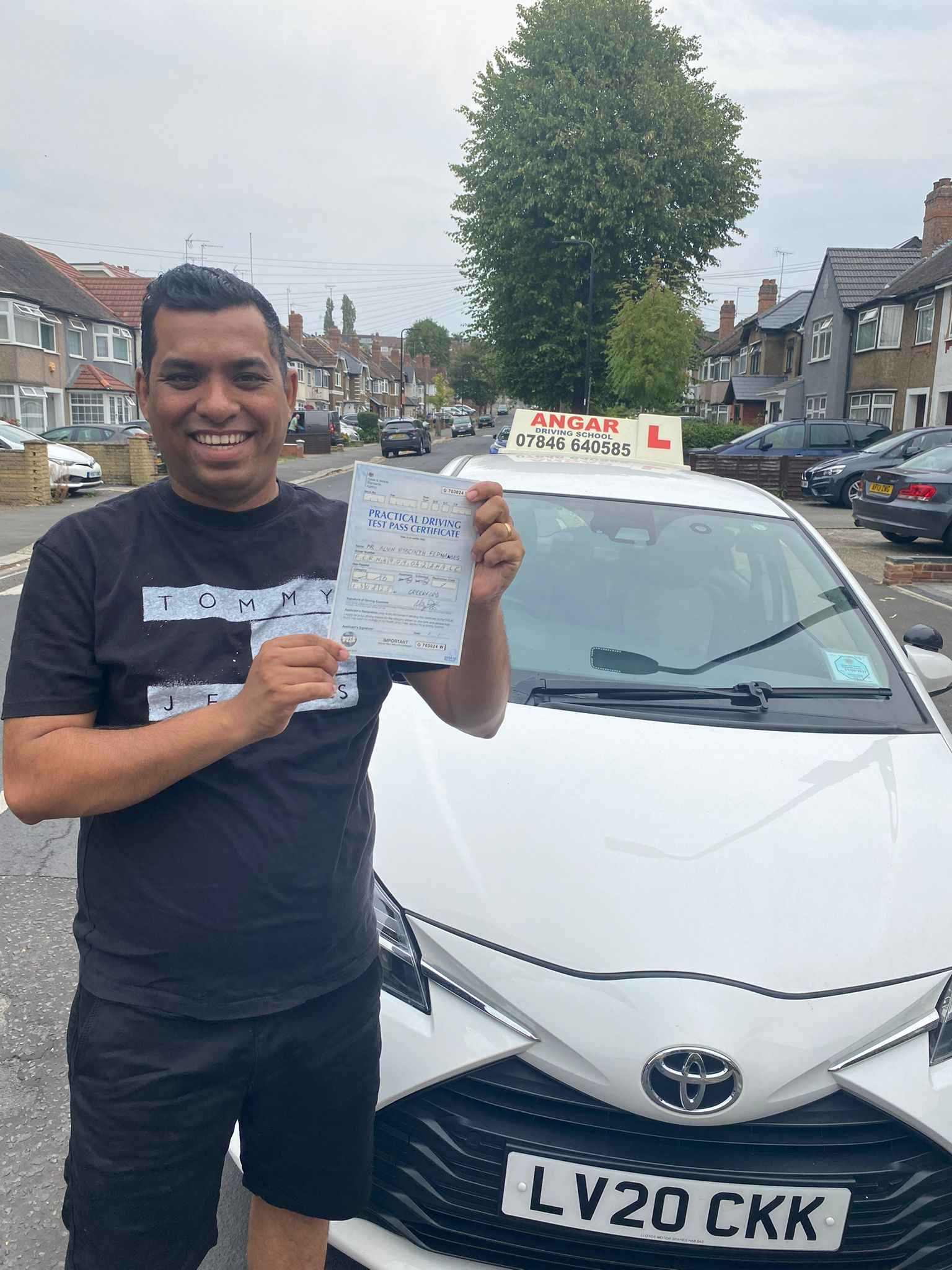 Manual driving test pass